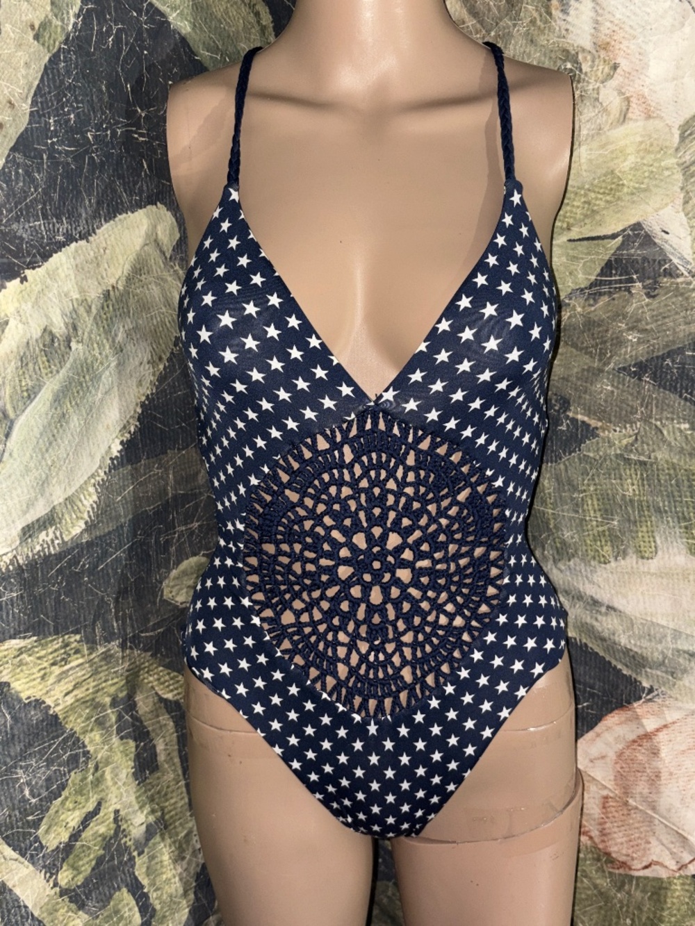 Frankies Bikinis Poppy One Piece Stars Swimsuit